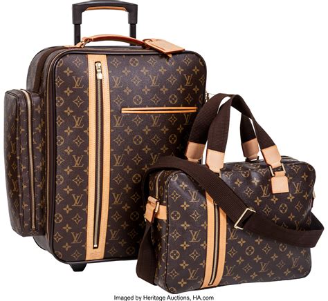 Louis Vuitton luggage travel suitcase